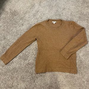 Brown J Crew Mercantile sweater